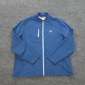 Johnnie‎ O Jacket Mens Extra Large Blue The Fade Wind Performance Golf Prep Logo